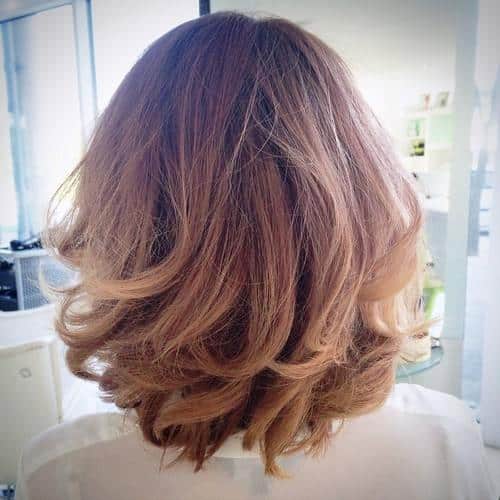 Exotic Wavy Bob Hairstyle