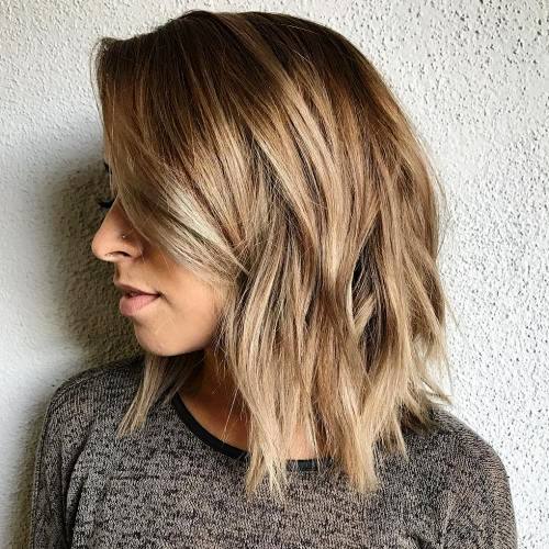 Lob with Jagged Layers