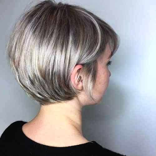 Short Crumpled Pixie Bob