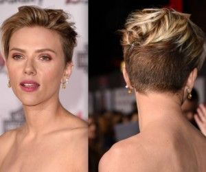 Scarlett Johansson’s Pixie Cut
