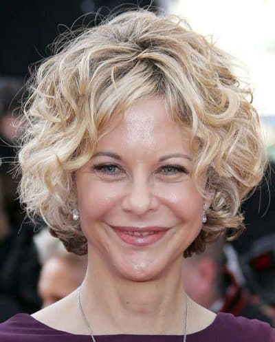 Short Wavy Haircut- Best Hairstyle for Women over 60