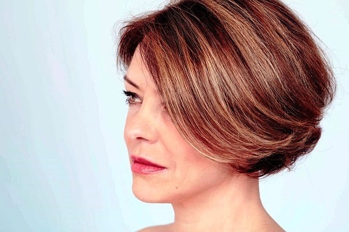 Blunt Cut for Thick Hair Short Haircut for Women Over 40