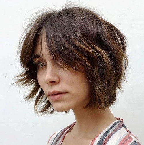 SHAGGY BOB  Short Hairstyles For Fine Hair